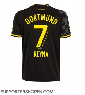 Borussia Dortmund Giovanni Reyna #7 Borta Matchtröja 2022-23 Kortärmad